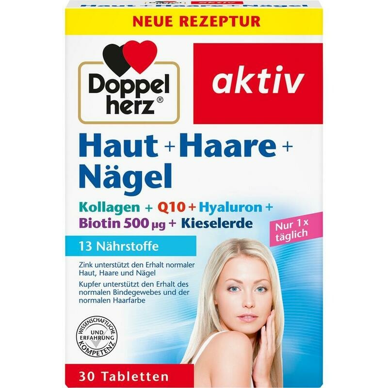 DOPPELHERZ Haut+Haare+Nägel Tabletten