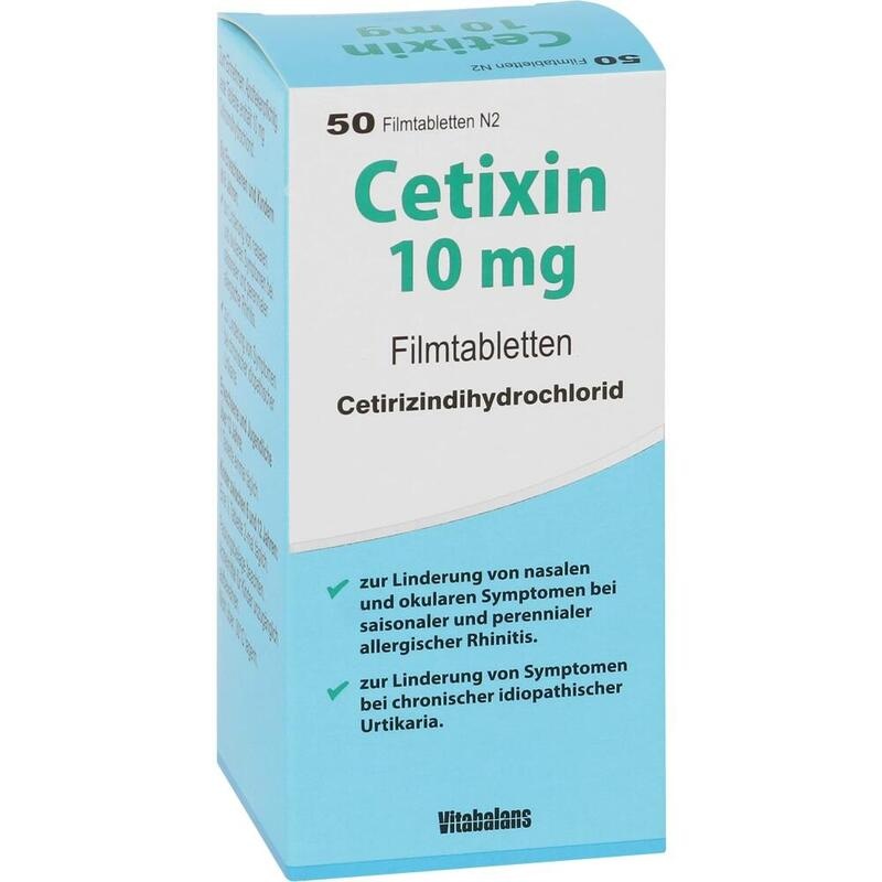 CETIXIN 10 mg Filmtabletten