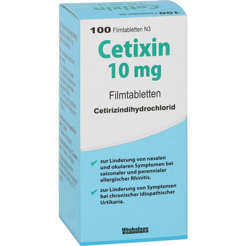 CETIXIN 10 mg Filmtabletten