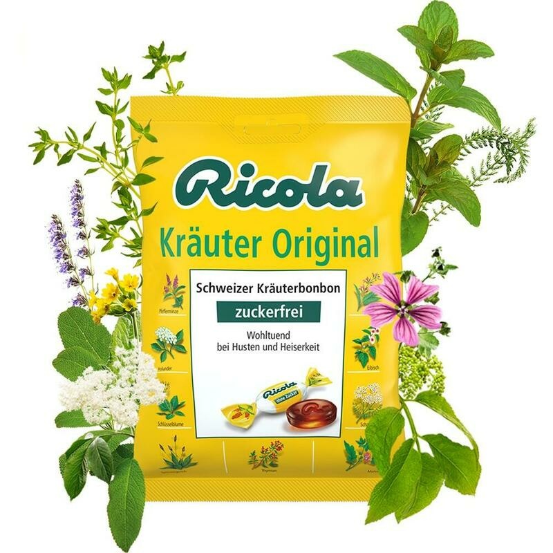 RICOLA o.Z.Beutel Kräuter Bonbons