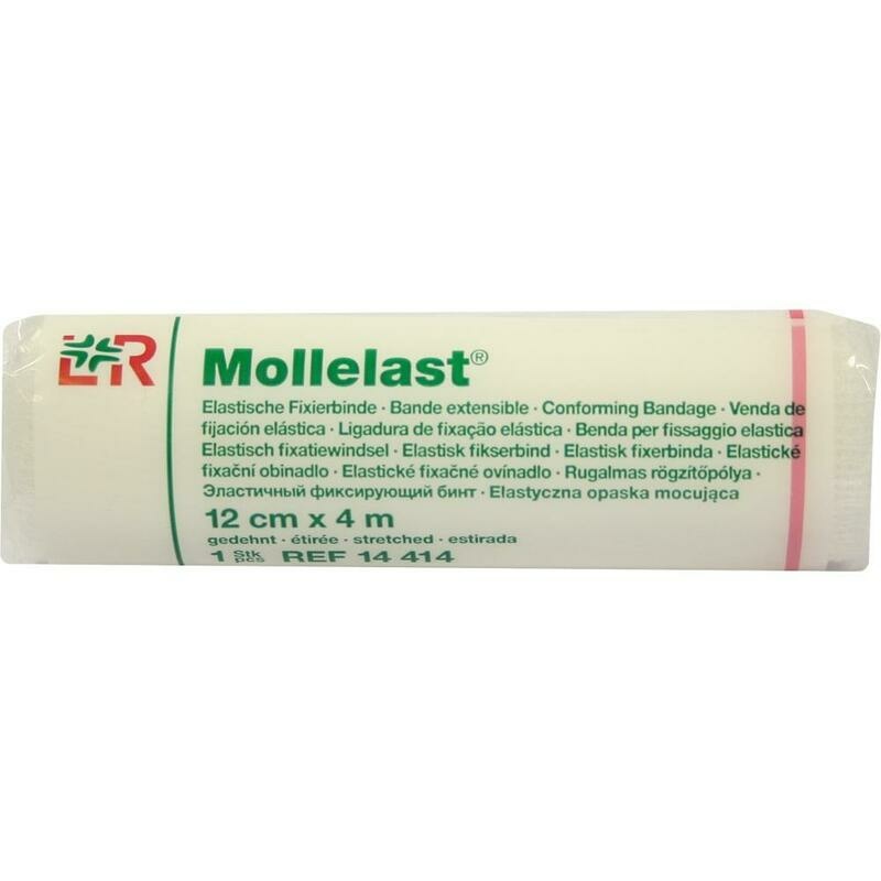 MOLLELAST Binden 12 cmx4 m weiß