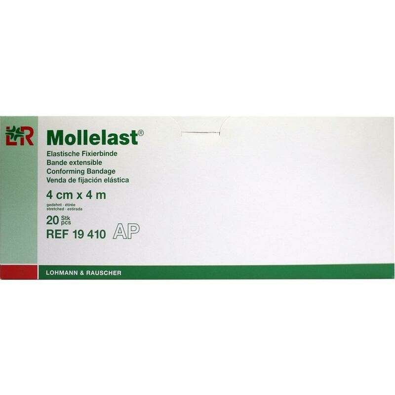 MOLLELAST Binden 4 cmx4 m weiß