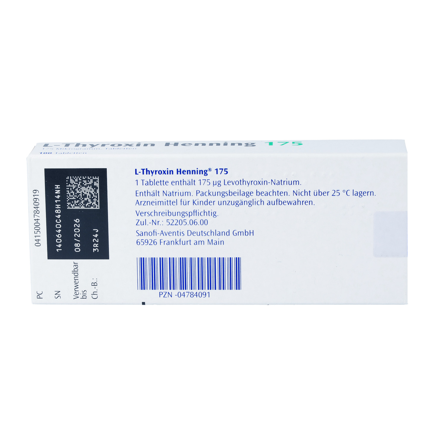 L-THYROXIN 175 Henning Tabletten