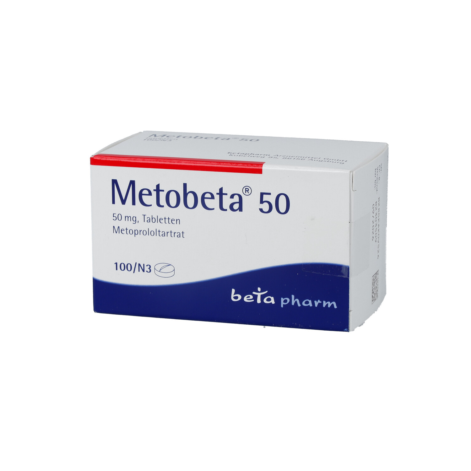 METOBETA 50 Tabletten