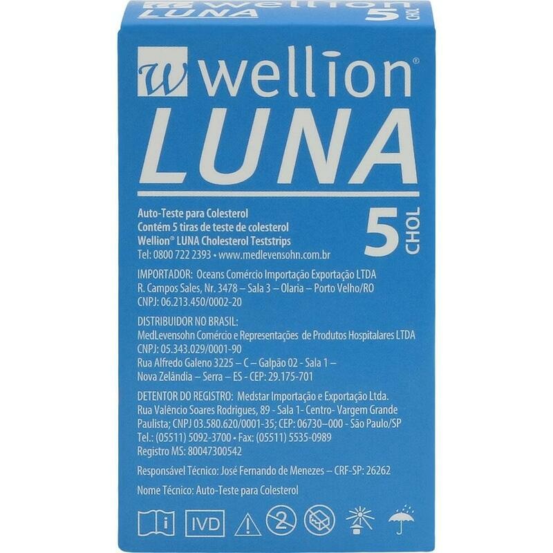 WELLION LUNA Cholesterinteststreifen