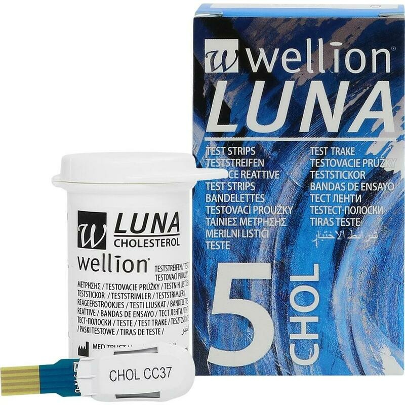 WELLION LUNA Cholesterinteststreifen