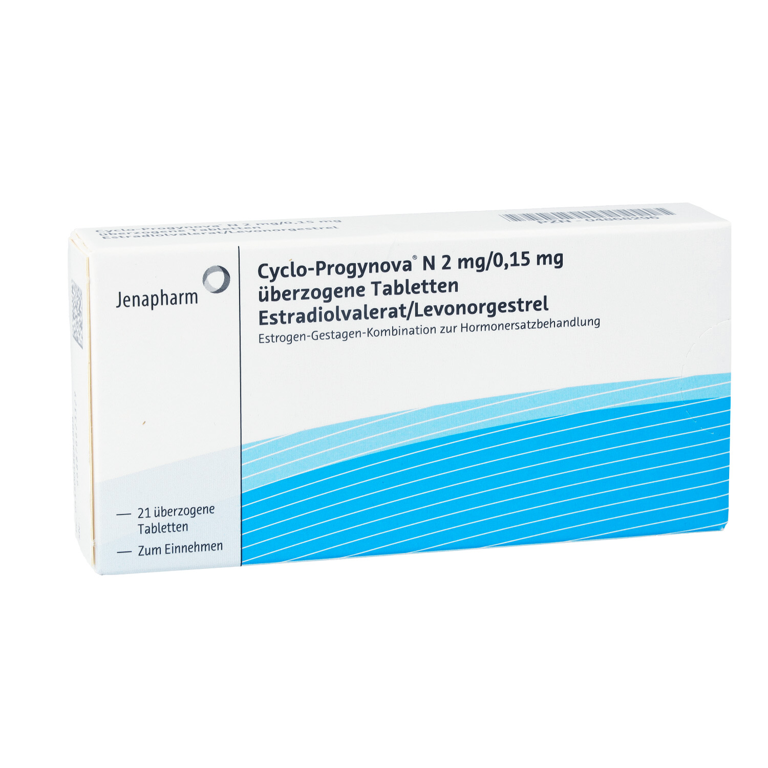 CYCLO PROGYNOVA N 2 mg/0,15 mg überzogene Tab.