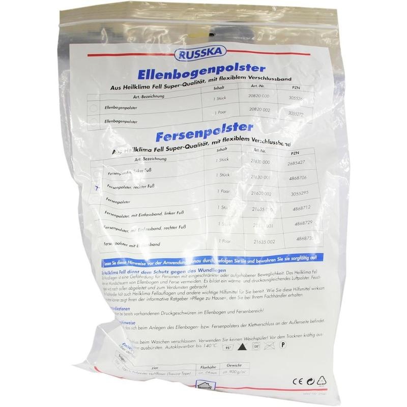 FERSENPOLSTER Fell Heilklima rechts