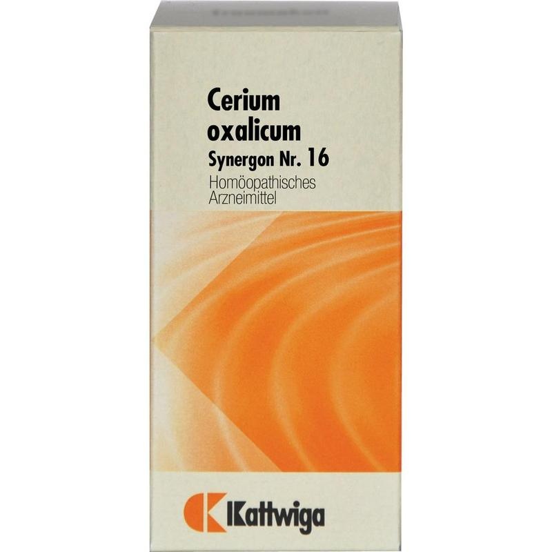 SYNERGON KOMPLEX 16 Cerium oxalicum Tabletten