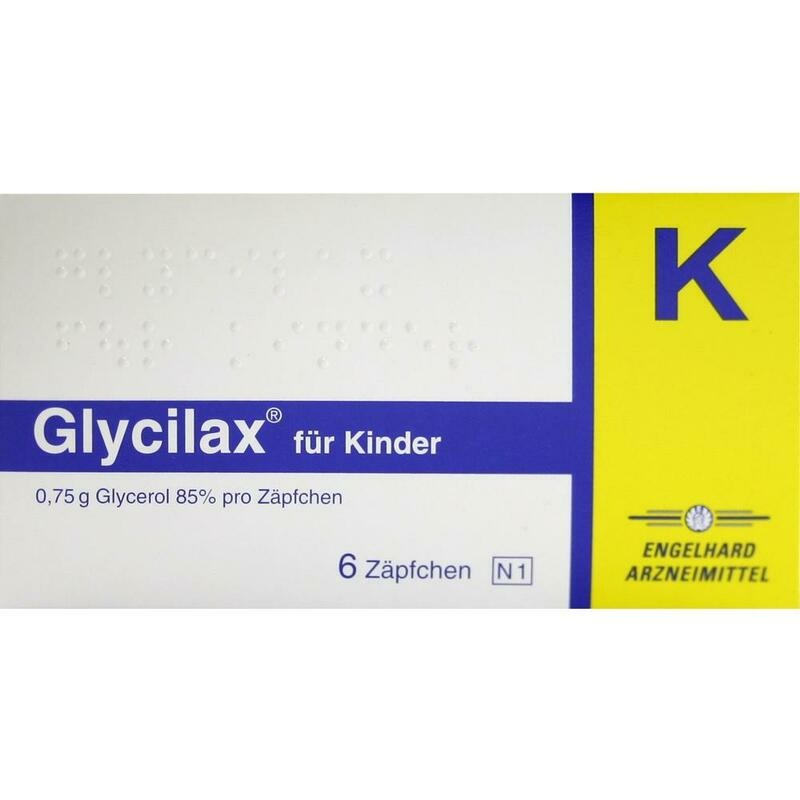 GLYCILAX Suppositorien für Kinder