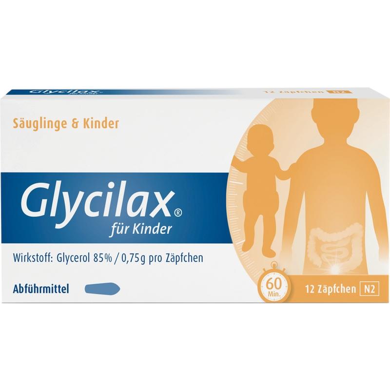 GLYCILAX Suppositorien für Kinder