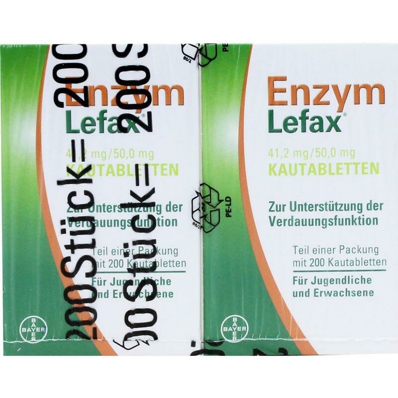 ENZYM LEFAX Kautabletten