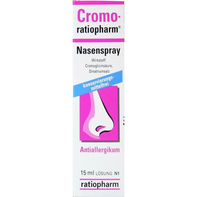 CROMO-RATIOPHARM Nasenspray konservierungsfrei
