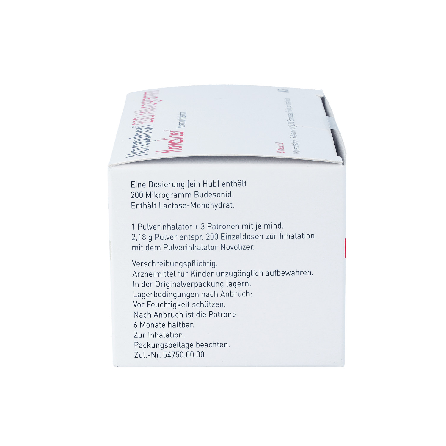 NOVOPULMON 200 μg Novolizer Inhal.+Patr.3x200 ED