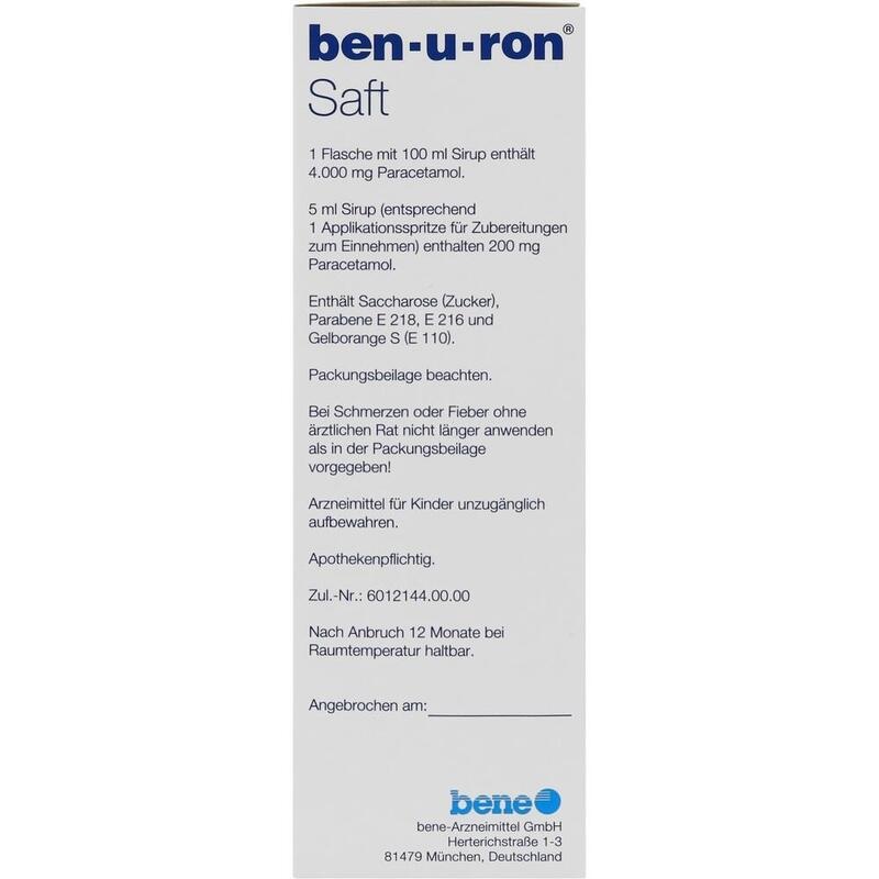 BEN-U-RON Saft