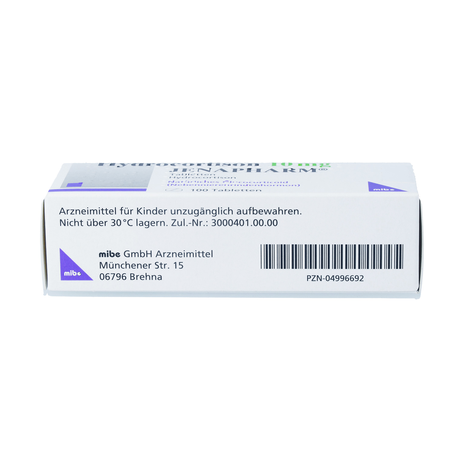 HYDROCORTISON 10 mg Jenapharm Tabletten