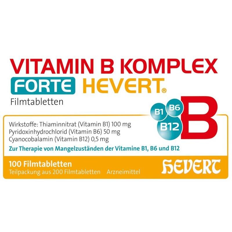 VITAMIN B KOMPLEX forte Hevert Tabletten
