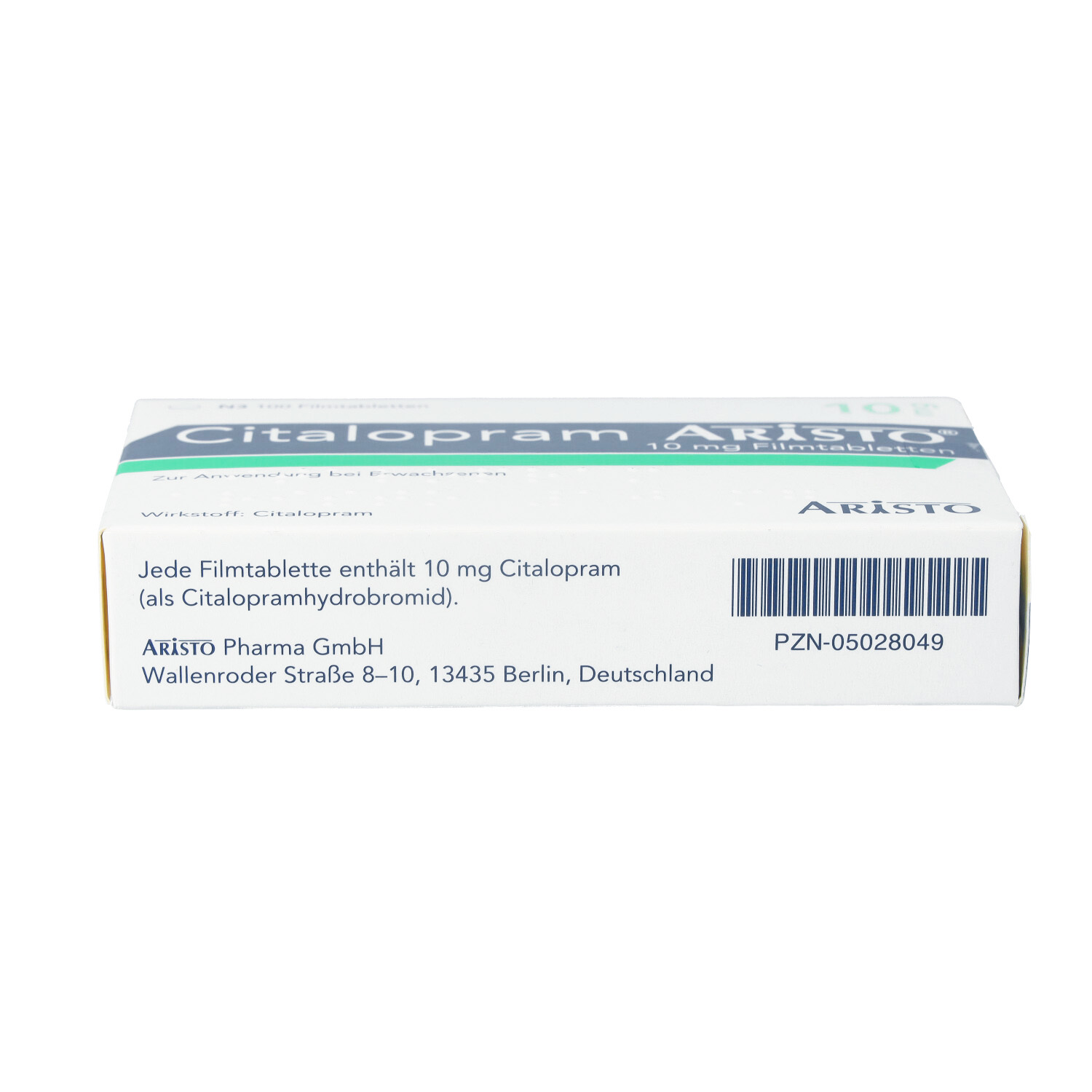 CITALOPRAM Aristo 10 mg Filmtabletten