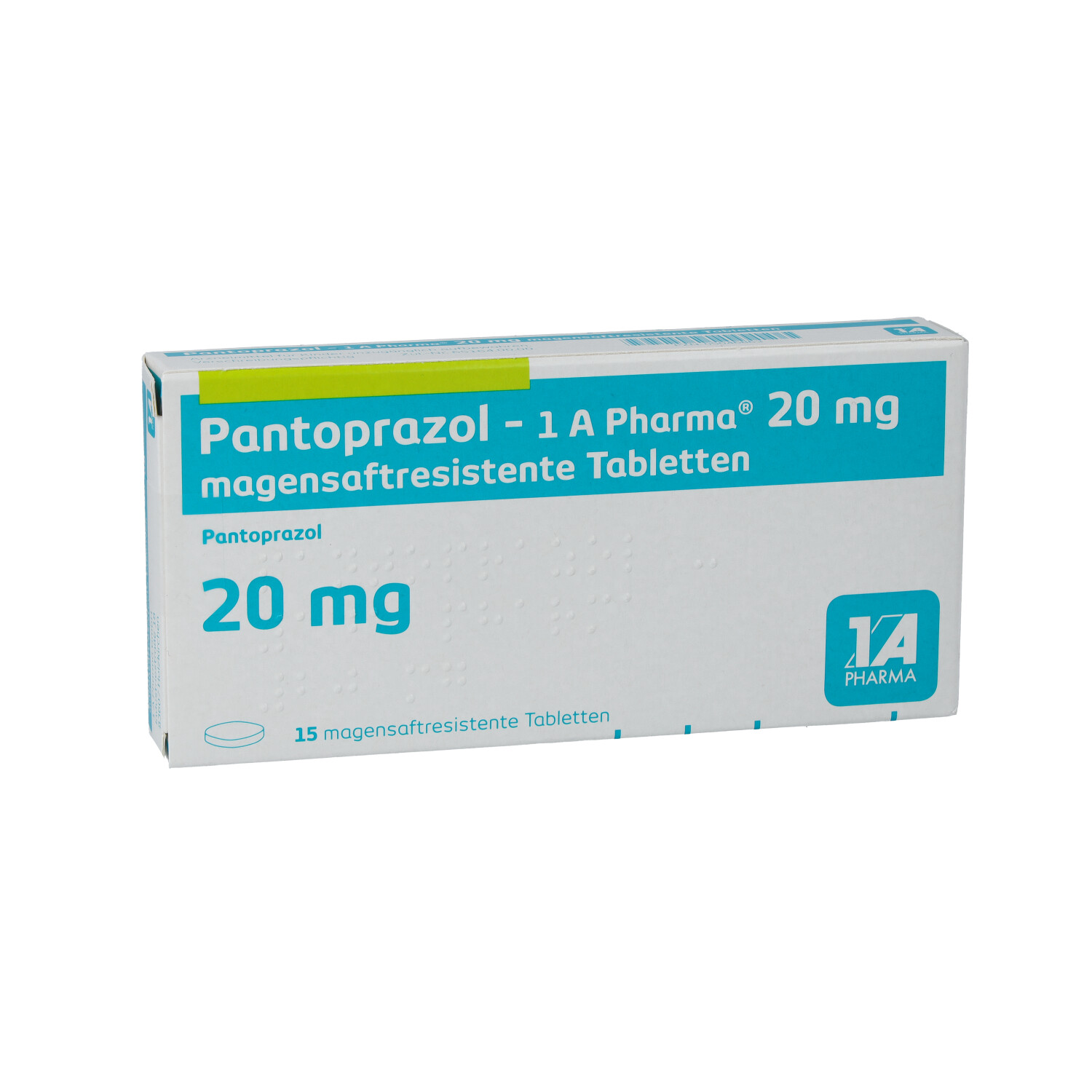 PANTOPRAZOL-1A Pharma 20 mg magensaftres.Tabletten