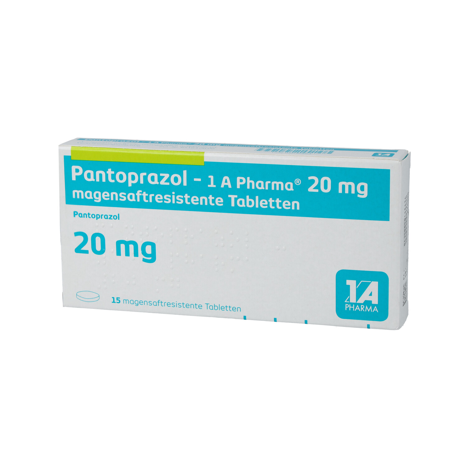 PANTOPRAZOL-1A Pharma 20 mg magensaftres.Tabletten