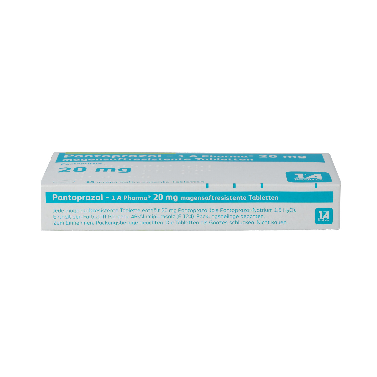 PANTOPRAZOL-1A Pharma 20 mg magensaftres.Tabletten