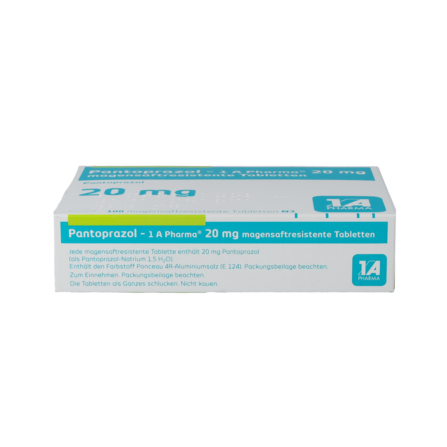 PANTOPRAZOL-1A Pharma 20 mg magensaftres.Tabletten
