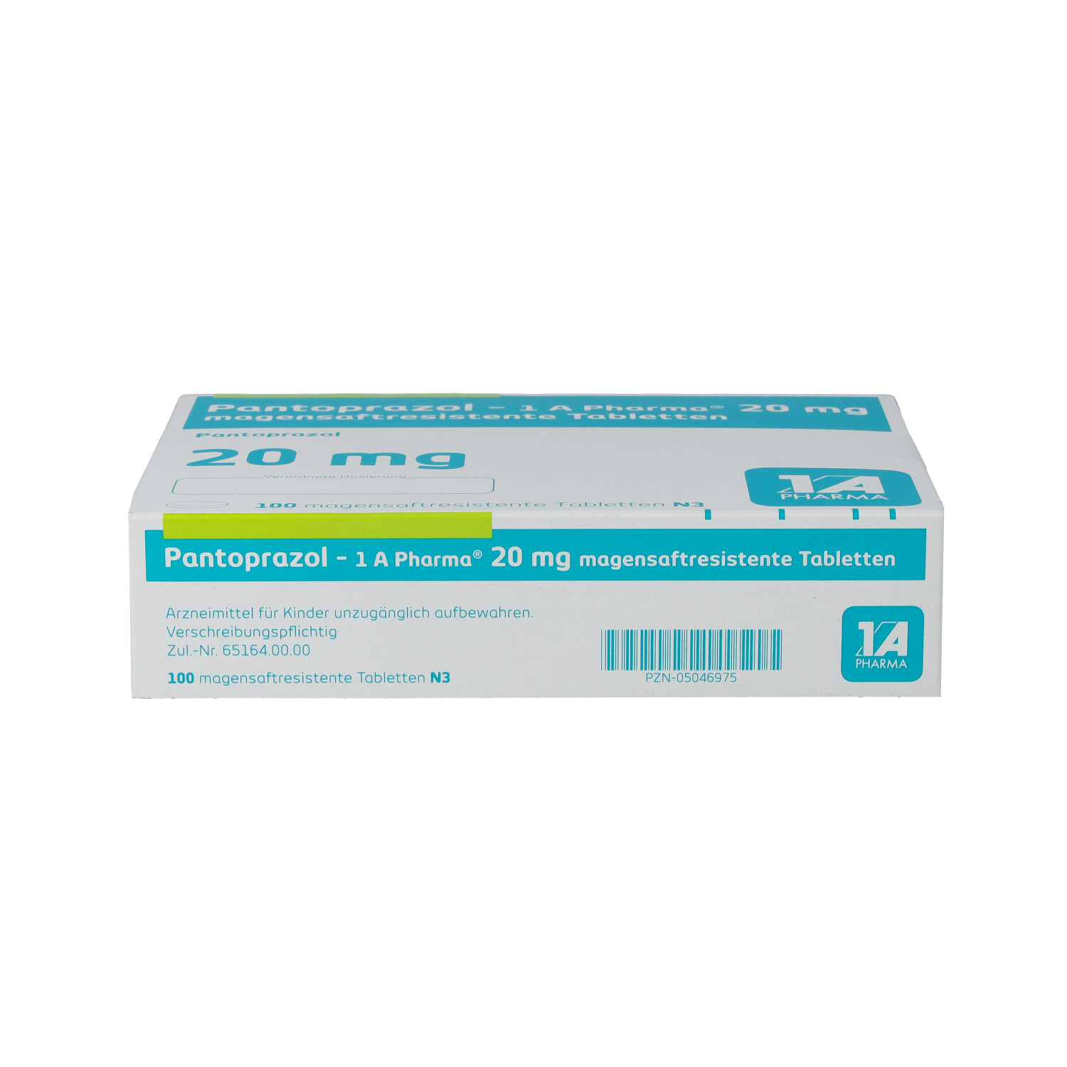 PANTOPRAZOL-1A Pharma 20 mg magensaftres.Tabletten