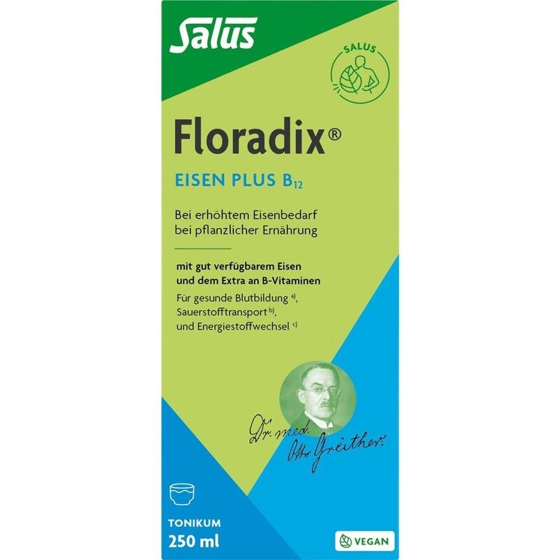 FLORADIX Eisen plus B12 vegan Tonikum