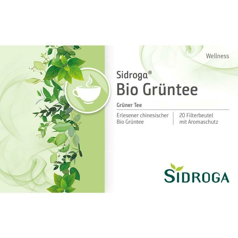 SIDROGA Wellness Grüntee Filterbeutel
