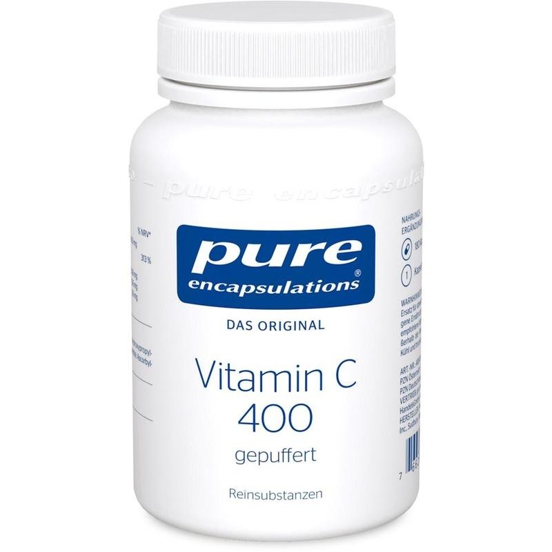 PURE ENCAPSULATIONS Vitamin C 400 gepuffert Kaps.