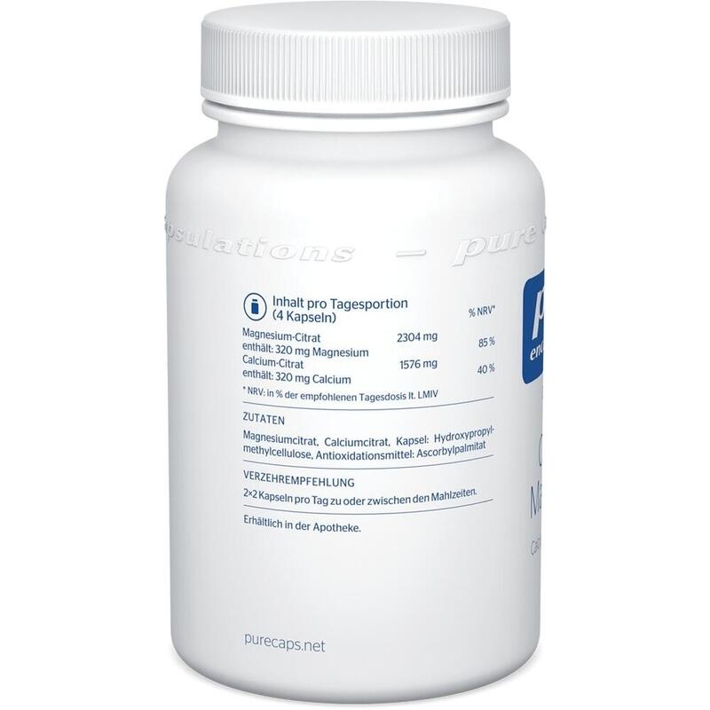 PURE ENCAPSULATIONS Calcium Magnesium Citrat Kaps.