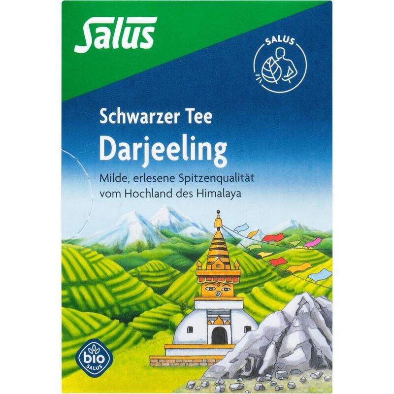 DARJEELING schwarzer Tee Bio Salus Filterbeutel