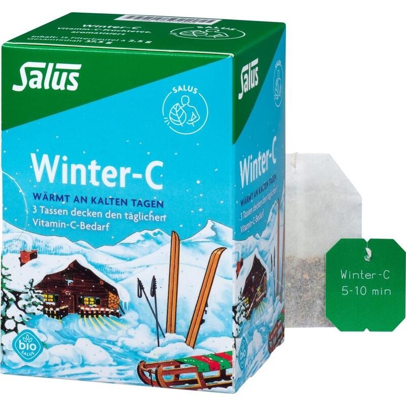 WINTER-C Vitamin-C-Früchtetee mit nat.Aroma Salus