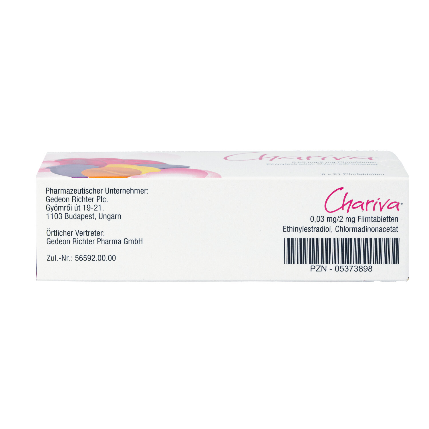 CHARIVA 0,03 mg/2 mg Filmtabletten
