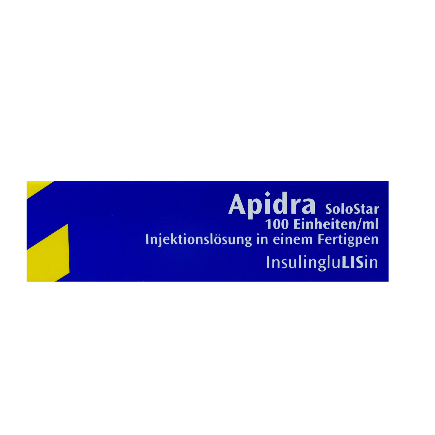 APIDRA 100 E/ml SoloStar Inj.-Lsg.i.e.Fertigpen