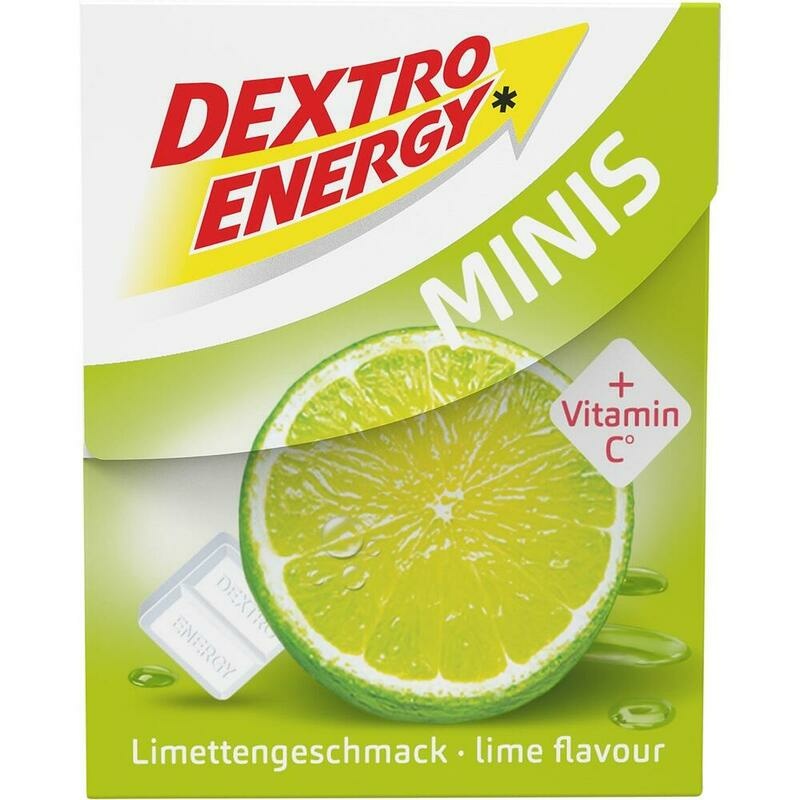 DEXTRO ENERGY minis Limette Täfelchen