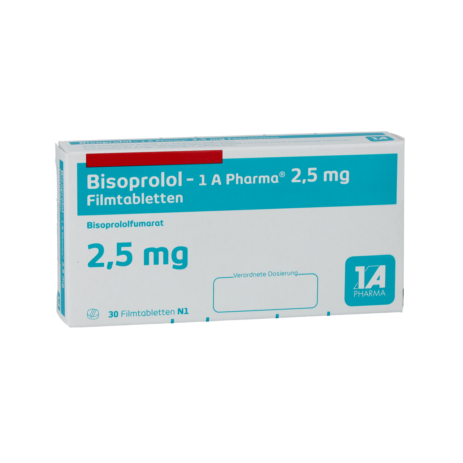 BISOPROLOL-1A Pharma 2,5 mg Filmtabletten