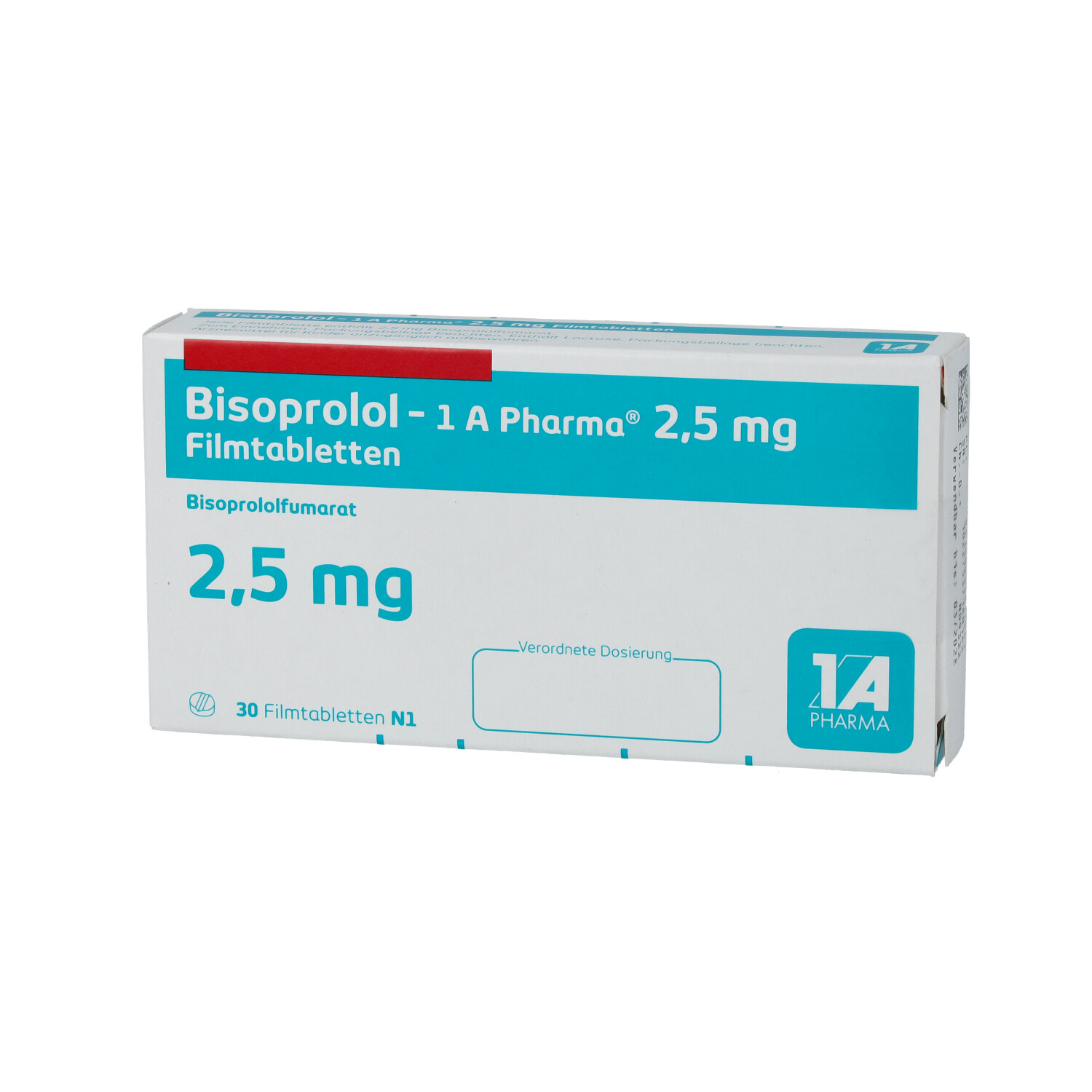 BISOPROLOL-1A Pharma 2,5 mg Filmtabletten