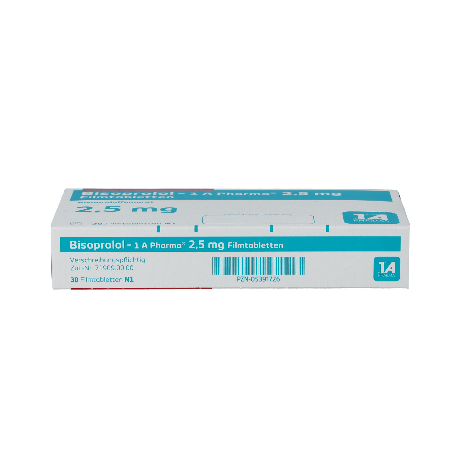 BISOPROLOL-1A Pharma 2,5 mg Filmtabletten