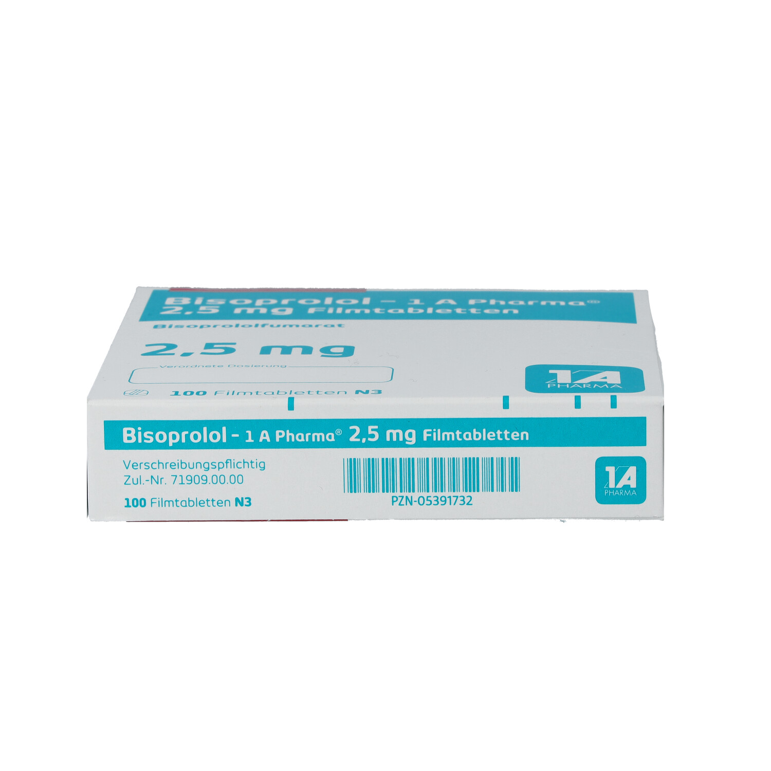 BISOPROLOL-1A Pharma 2,5 mg Filmtabletten