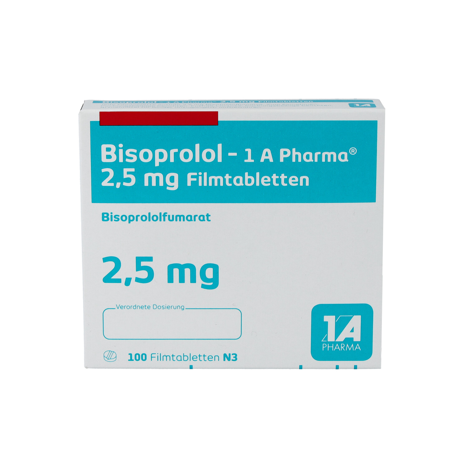BISOPROLOL-1A Pharma 2,5 mg Filmtabletten