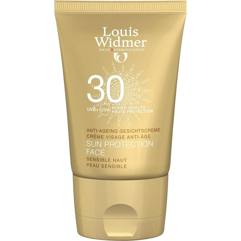 WIDMER Sun Protection Face Creme 30 leicht parf.