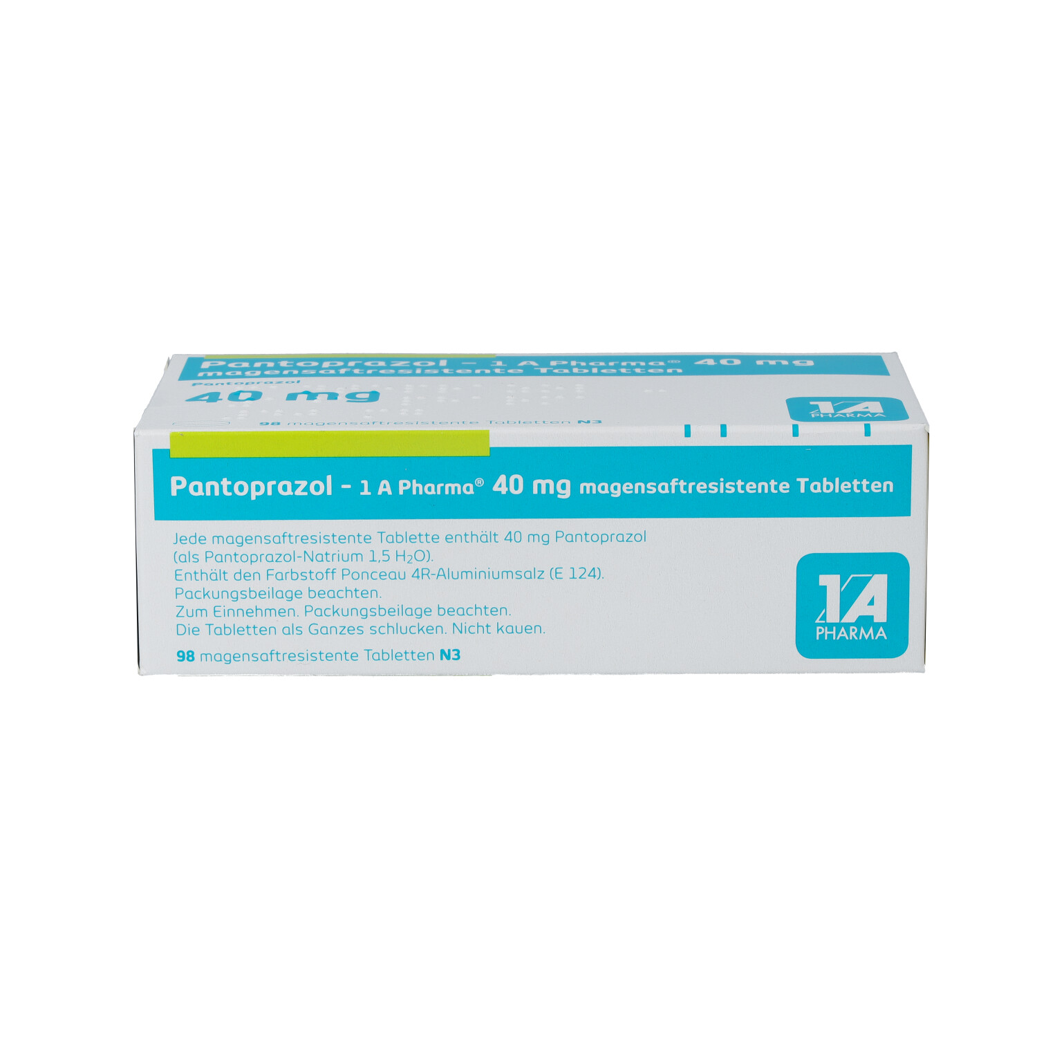 PANTOPRAZOL-1A Pharma 40 mg magensaftres.Tabletten