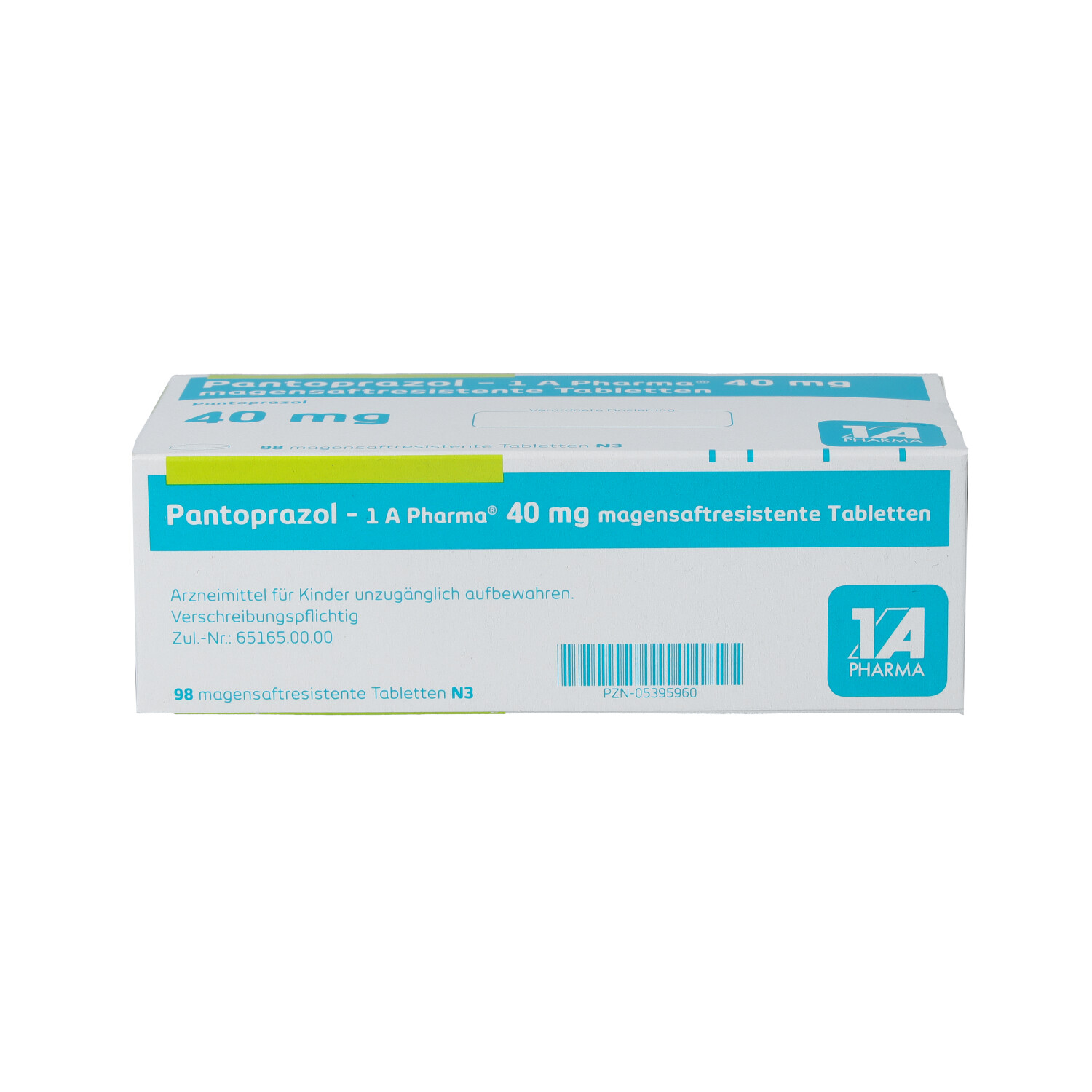 PANTOPRAZOL-1A Pharma 40 mg magensaftres.Tabletten