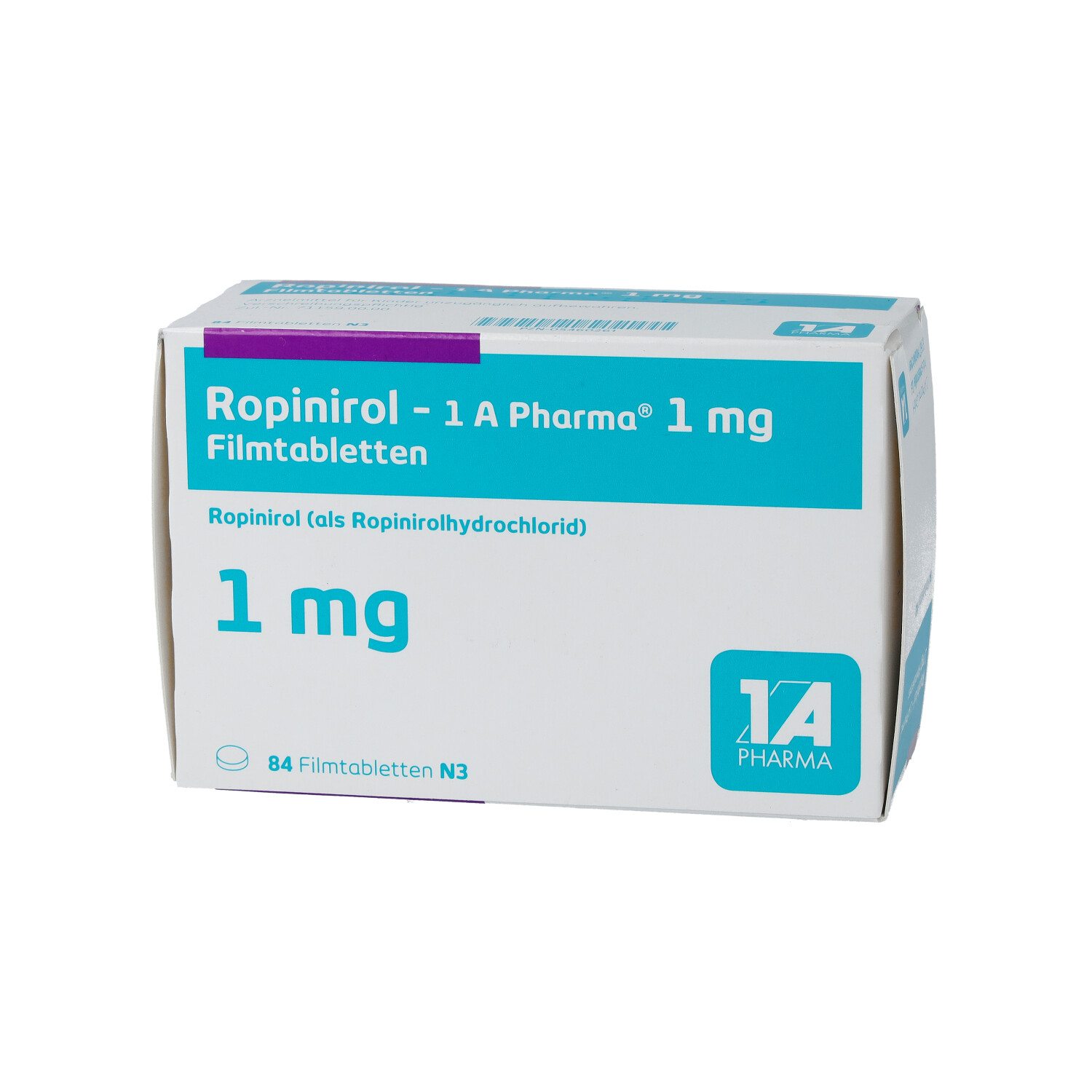 ROPINIROL-1A Pharma 1 mg Filmtabletten