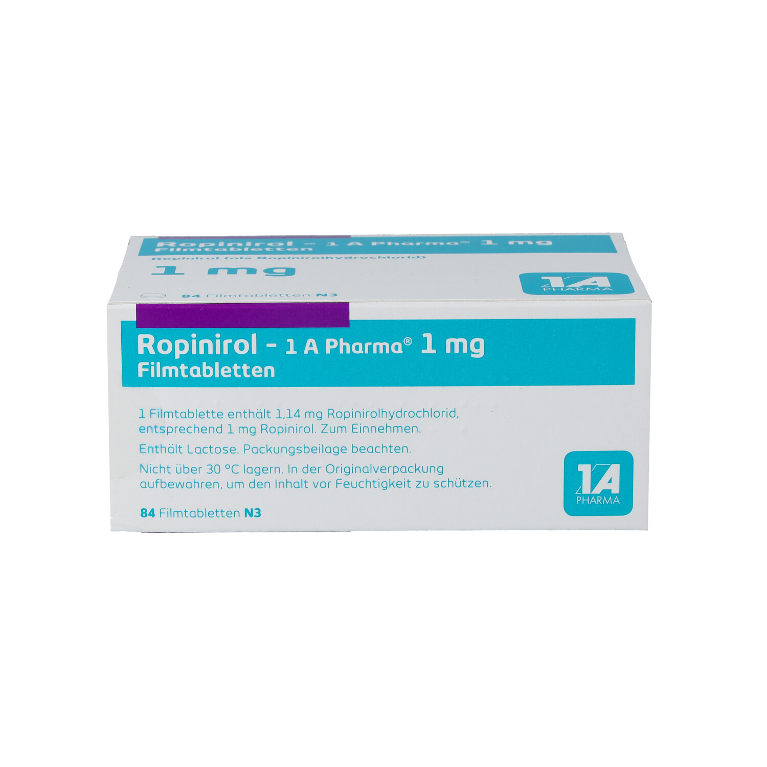 ROPINIROL-1A Pharma 1 mg Filmtabletten