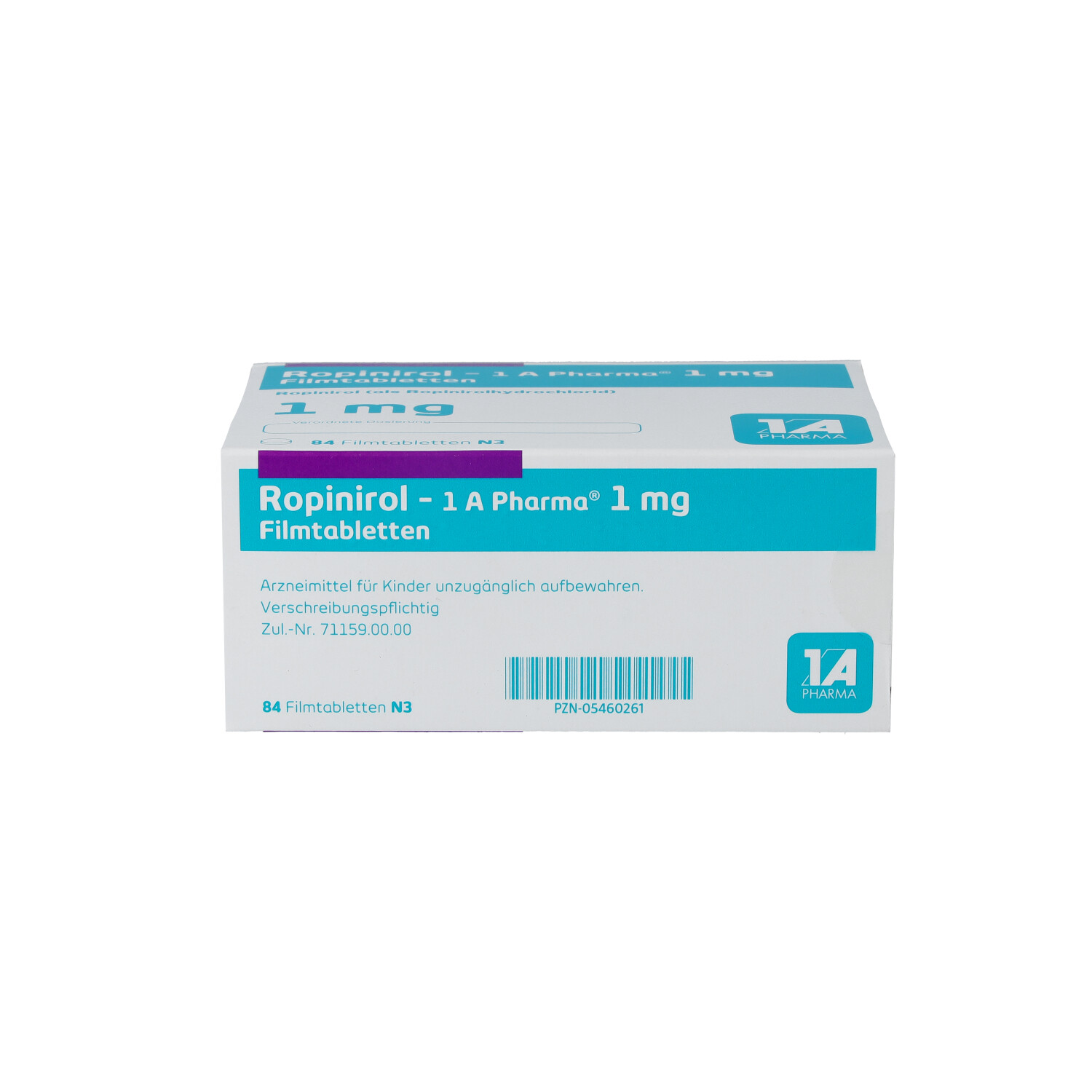ROPINIROL-1A Pharma 1 mg Filmtabletten