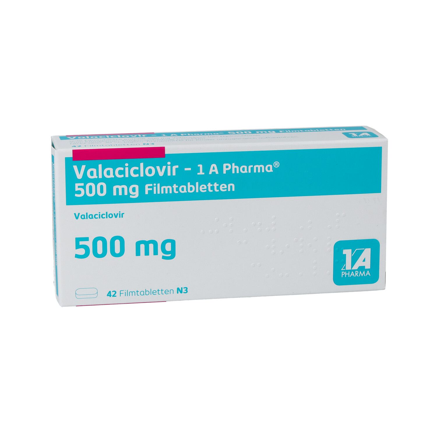 VALACICLOVIR-1A Pharma 500 mg Filmtabletten