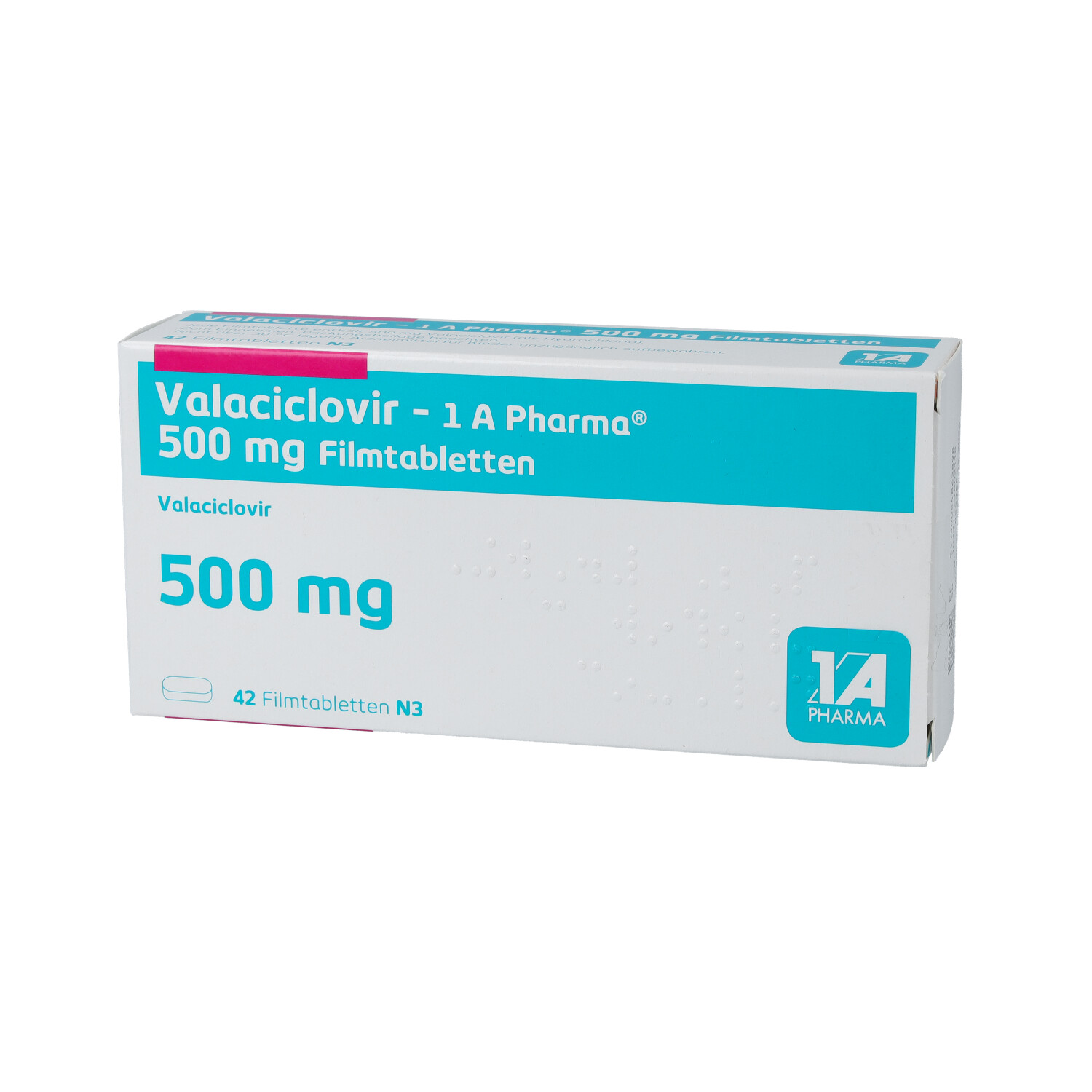 VALACICLOVIR-1A Pharma 500 mg Filmtabletten