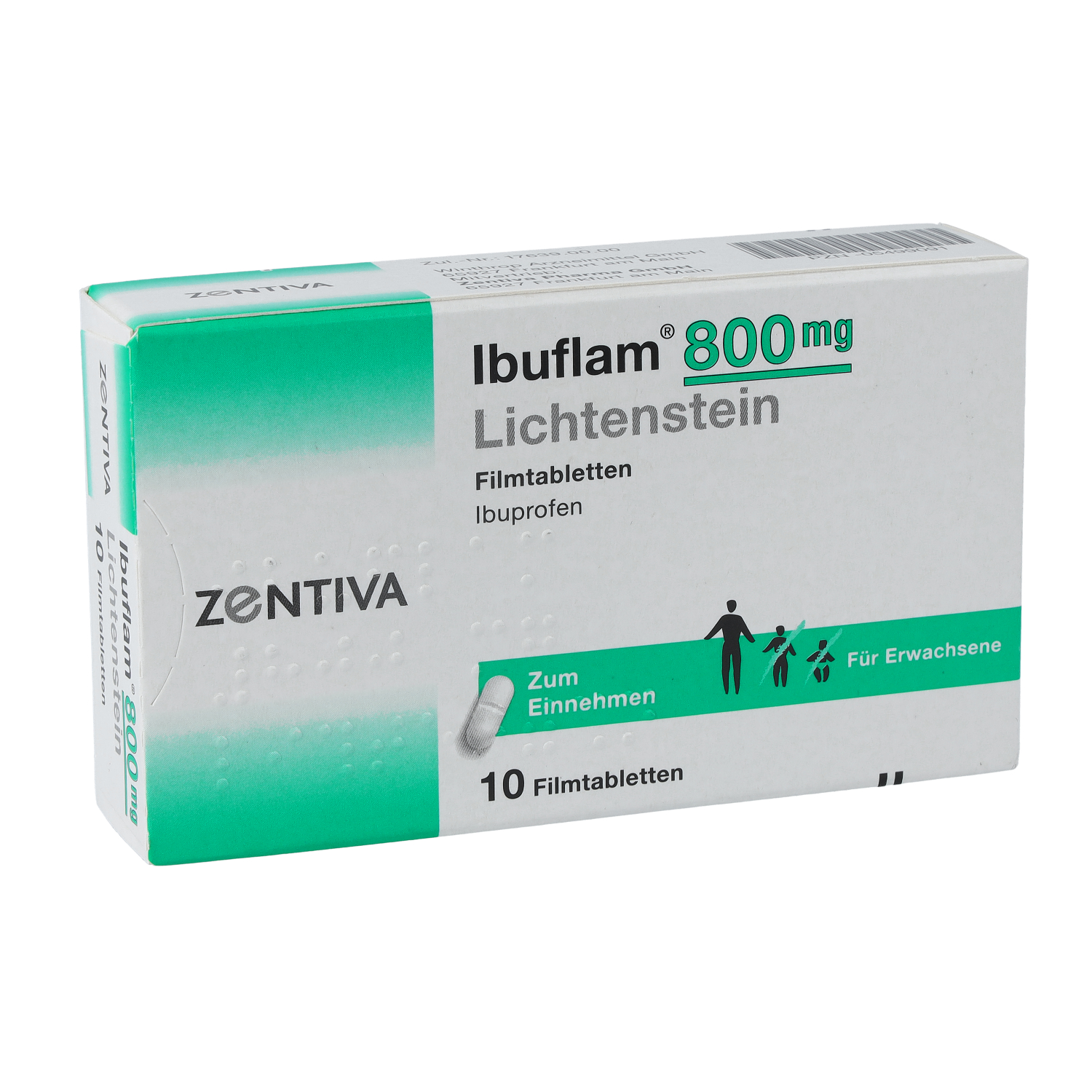 IBUFLAM 800 mg Lichtenstein Filmtabletten